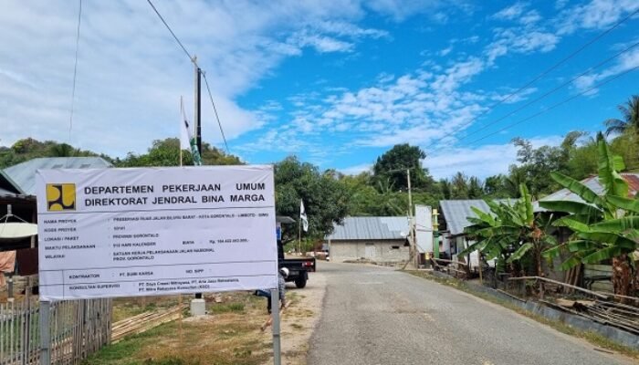 Sempat Dikeluhkan, Ini Penjelasan BPJN Gorontalo Terkait Proyek Jalan Raya Limboto