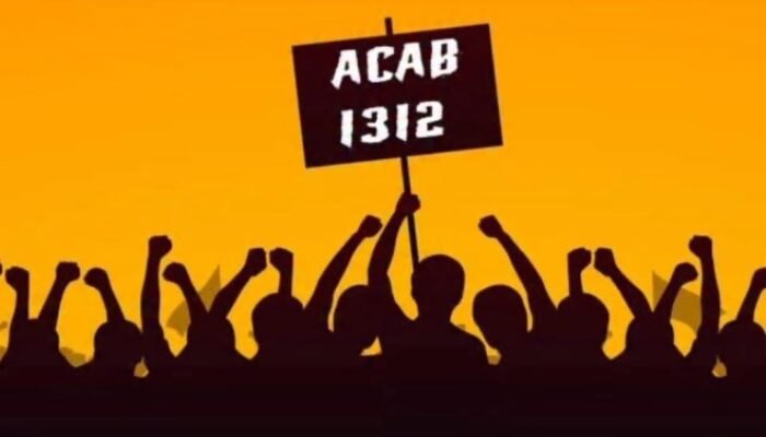 Kecewa Dengan Tindakan Aparat, Kata ACAB 1312 Kembali Muncul