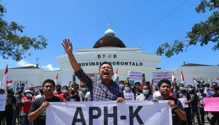 APH-K Gorontalo, Desak Wahyudin Moridu Diproses Hukum