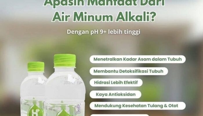 Hplus Air Alkali : Revolusi Hidrasi untuk Gaya Hidup Sehat Modern