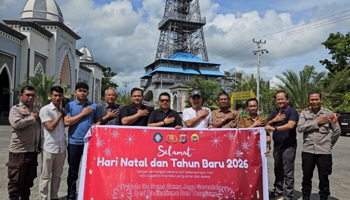 Densus 88 dan Polda Gorontalo, Imbau Kamtibmas Jelang Natal dan Tahun Baru