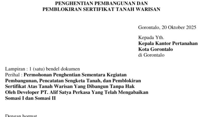 Bantah Dugaan Maladministrasi, Kepala BPN Kota Gorontalo Jadi Humas Aleg Nasdem Kabgor