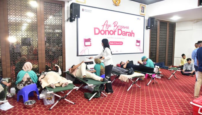 Bentuk Kepedulian Sosial kepada Masyarakat, KAI Services Gelar Kegiatan Donor Darah