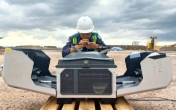 Survei Stockpile dan Pemantauan Lereng Tambang Otomatis dengan DJI Dock 3