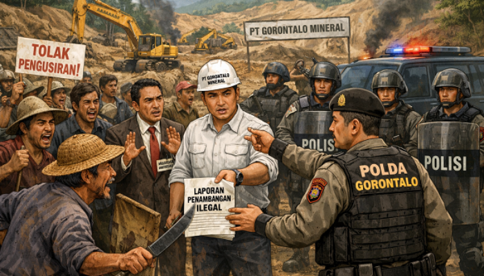 Surat Rahasia PT GM ke Polda Bocor, Bara Konflik Tambang di Bone Bolango Terancam Meledak