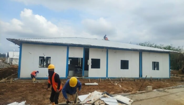 PT Krakatau Baja Konstruksi Rampungkan Mushola Modular dan Gedung Serba Guna Modular di Tapanuli Selatan