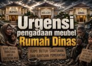 Urgensi Dipertanyakan, Belanja Meubel dan Natura Rumah Dinas Di Kabupaten Gorontalo Tembus Miliaran Rupiah