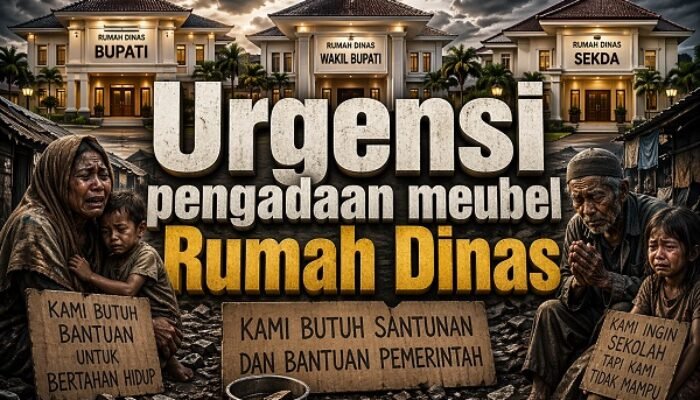 Urgensi Dipertanyakan, Belanja Meubel dan Natura Rumah Dinas Di Kabupaten Gorontalo Tembus Miliaran Rupiah