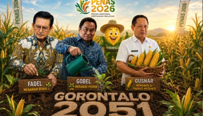 [Tuan Rumah Penas 2026] Membaca Peran Fadel, Gobel, Gusnar & Tanggung Jawab Sofyan Puhi