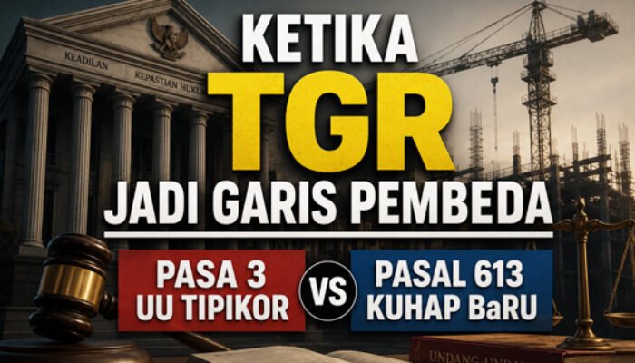 [Ketika TGR Jadi Garis Pembeda] Pasal 3 UU Tipikor VS Pasal 613 KUHP Baru dan Polemik Pengembalian Pada Perkara Korupsi TKI DPRD Kabgor