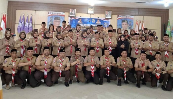 Perkuat Peran Pramuka dalam P4GN, Saka Anti Narkoba Kwarcab Kabupaten Gorontalo Dilantik. 