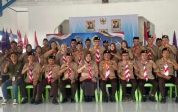 Generasi Muda Perkuat P4GN, Saka Anti Narkoba Pohuwato Dilantik