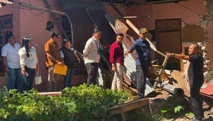 Hakim Verifikasi Kerusakan Rumah Korban Tragedi Kontainer Di Buhu, Fakta Lapangan Perkuat Gugatan