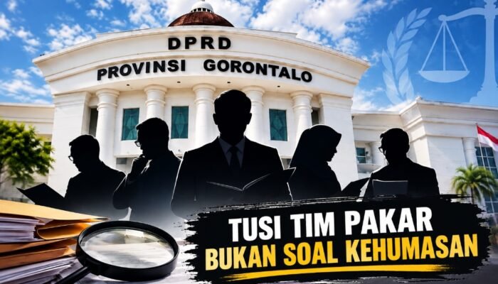 Dinilai Keluar dari Tusi, Mekanisme Perekrutan Tim Pakar DPRD Gorontalo Disorot