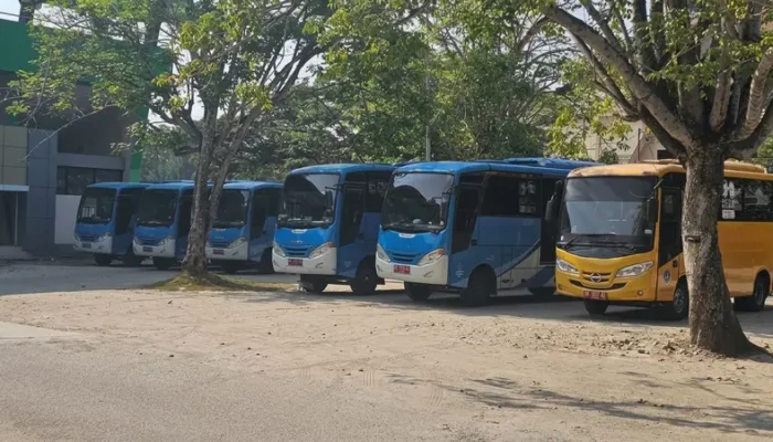 Gunakan Bus Dishub Saat Aksi Damai AMKGB & ASN Kota, Jeffry : Fasilitas Daerah Untuk Rakyat
