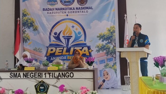 BNN Kabupaten Gorontalo Luncurkan Pelita Ananda Bersinar, SMA 1 Tilango Jadi Sekolah Pertama Gerakan Anti Narkoba