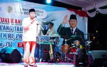 Syukuran HUT ke-75 Presiden Prabowo, Wali Kota Adhan Dambea dan Warga Gorontalo Gelar Doa Lintas Agama