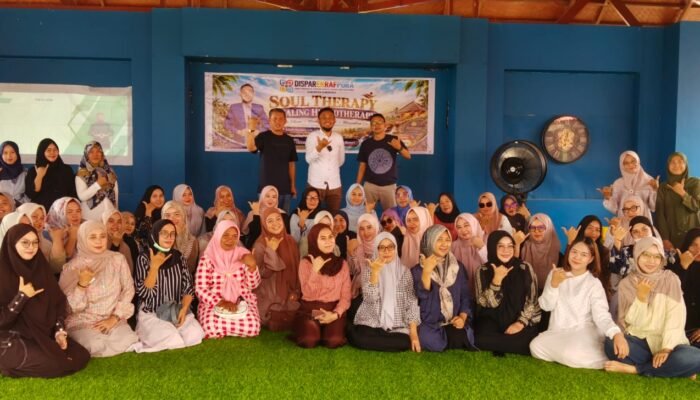 Tutup ‘Soul Therapy’ di Pentadio Resort, Kadis Disparekrafpora Gorontalo Tekankan Pentingnya Kesehatan Mental