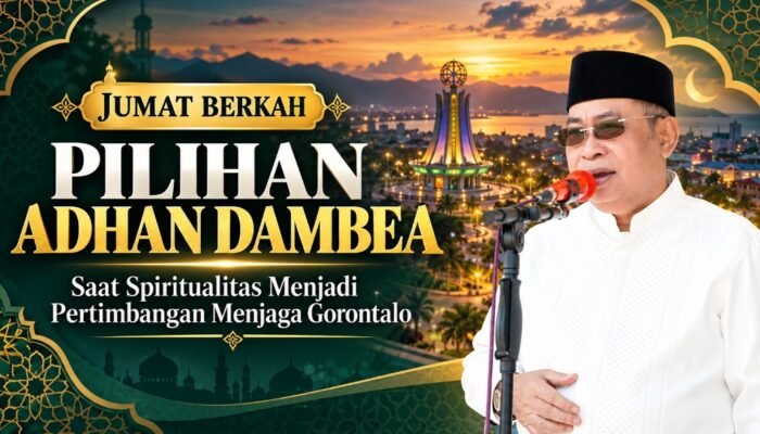 Jumat Berkah dan Pilihan Adhan Dambea, Saat Spiritualitas Menjadi Pertimbangan Menjaga Gorontalo