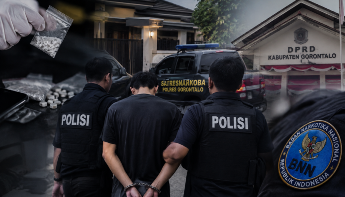 Anak Anggota DPRD Kabupaten Gorontalo Diduga Terseret Kasus Narkoba, Polres Terkesan Cuek Dengan Ketegasan Kapolri