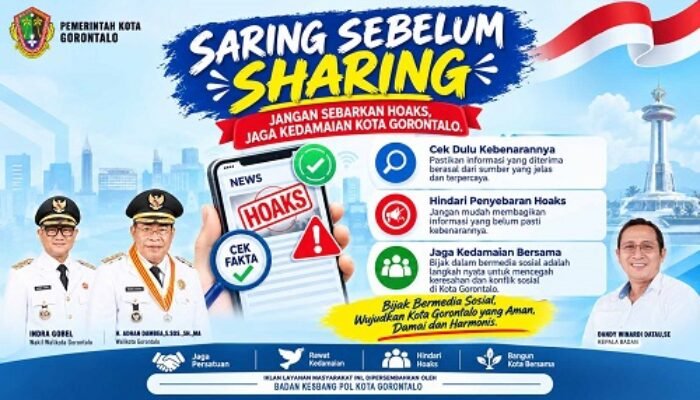 Jaga Jempol Dan Persaudaraan, Adhan Dambea Minta Warga Gorontalo Tak Mudah Terprovokasi Hoaks